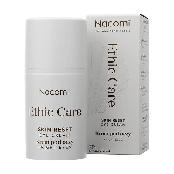 Nacomi Ethic Care Skin Reset, Augencreme, 15 ml