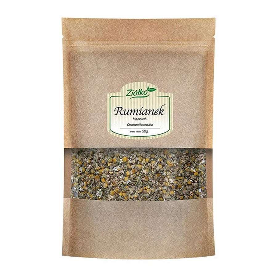 Ziółko, rumianek koszyczek, susz, 50 g: ceny i cechy
