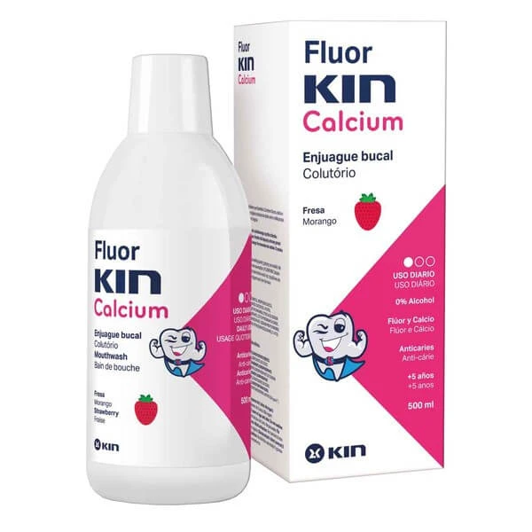 FluorKIN Calcium, Mundspülung, 500 ml