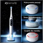 Oral-B iO 9, szczoteczka elektryczna, Rose Quartz, 1 szt.: ceny i cechy