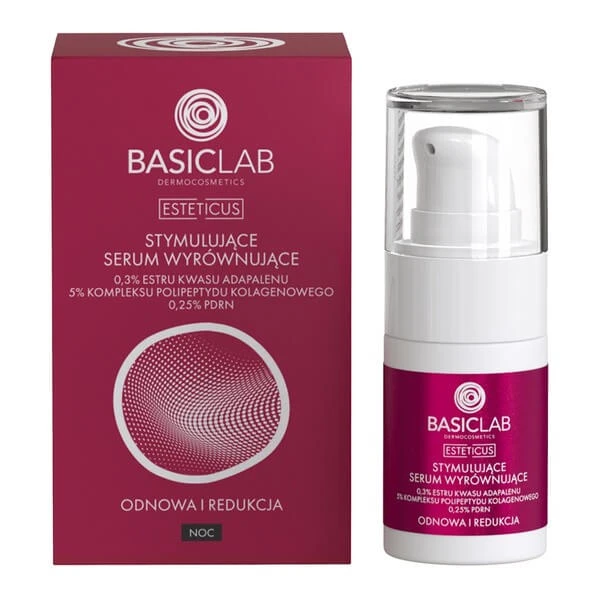 BasicLab Esteticus, stimulierendes und ausgleichendes Serum für die Nacht, 15 ml