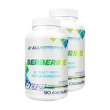 2er Set Allnutrition Berberin, Kapseln, 90 Stück.