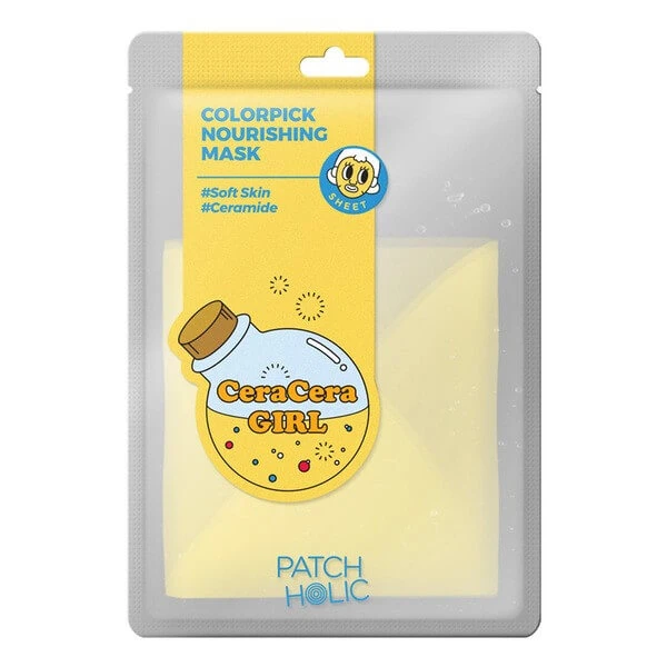 Patch Holic Colorpick, nährende Maske mit Ceramiden und Hyaluronsäure, 20 ml