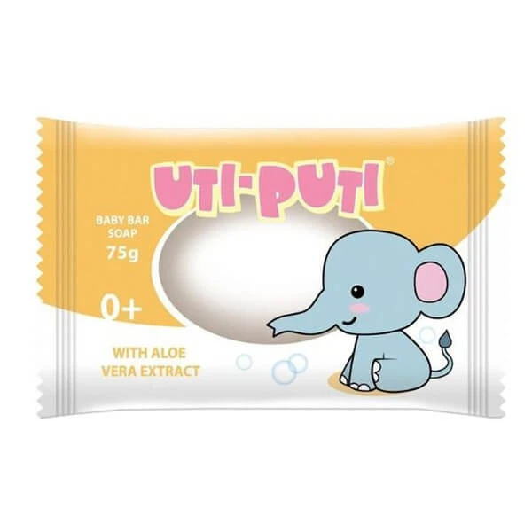 Uti-Puti, Seifenstück für Kinder mit Aloe Vera Extrakt, 75 g