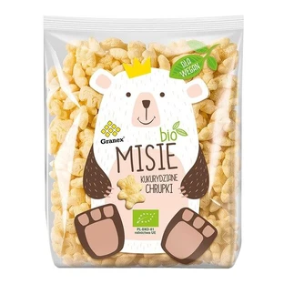 Granex, BIO Bears, chipsuri din porumb, 80 g