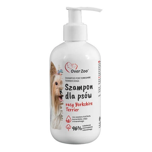 Over Zoo, Yorkshire Terrier Rat Hundeshampoo, 250 ml
