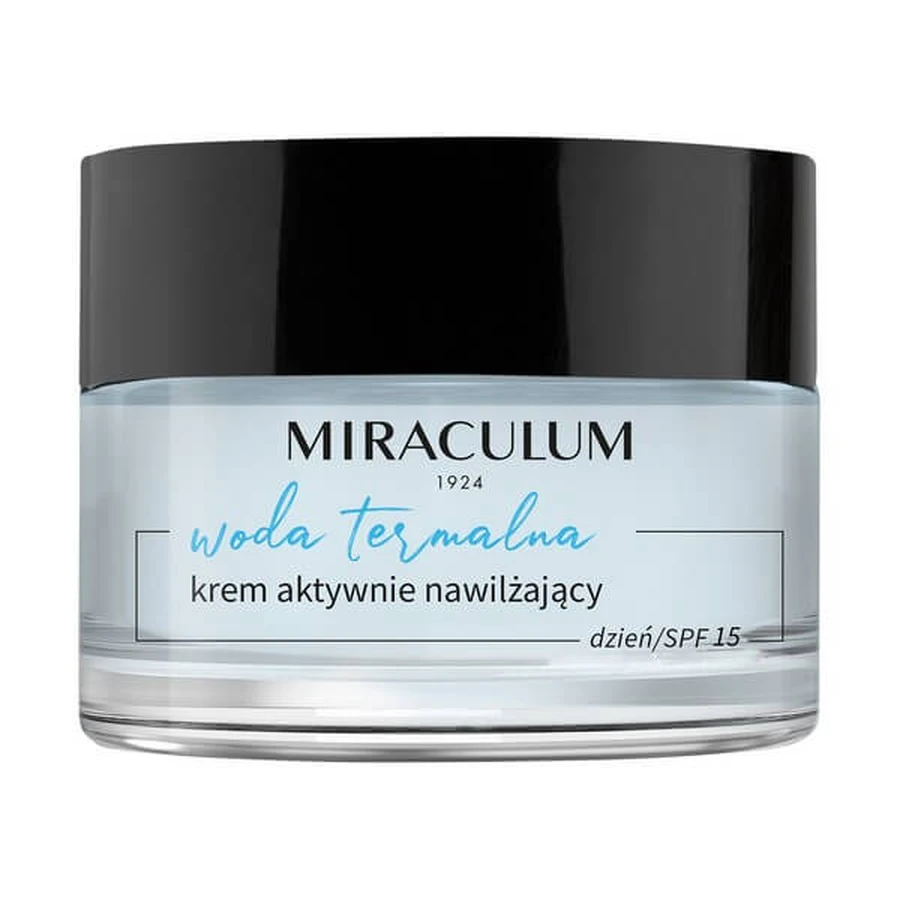Apă termală Miraculum, cremă de zi hidratantă activă, 50 ml