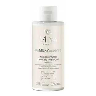 Miya Cosmetics myMILKYessence, verzachtende emulsie en gezichtstoner 2-in-1, 150 ml