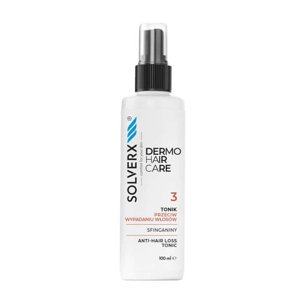 Solverx dermoHAIR, Tonikum gegen Haarausfall, 100 ml