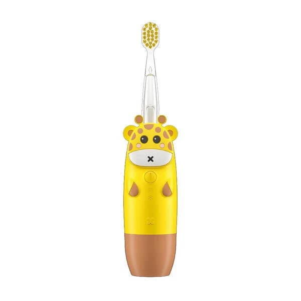 InnoGIO, GIOgiraffe gelbe Schallzahnbürste für Kinder GIO-450 YELLOW, 1 Stk