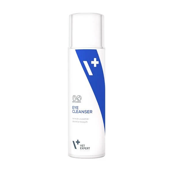 Vet Expert Eye Cleanser, Augenpflegemittel für weiße Hunde und Katzen, 100 ml