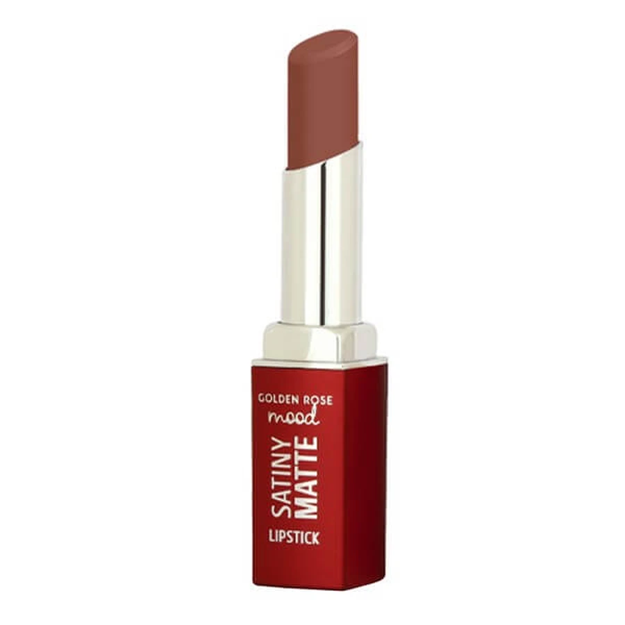 Golden Rose Mood Satiny Matte Lipstick, matter Lippenstift, 02, 3,5 g