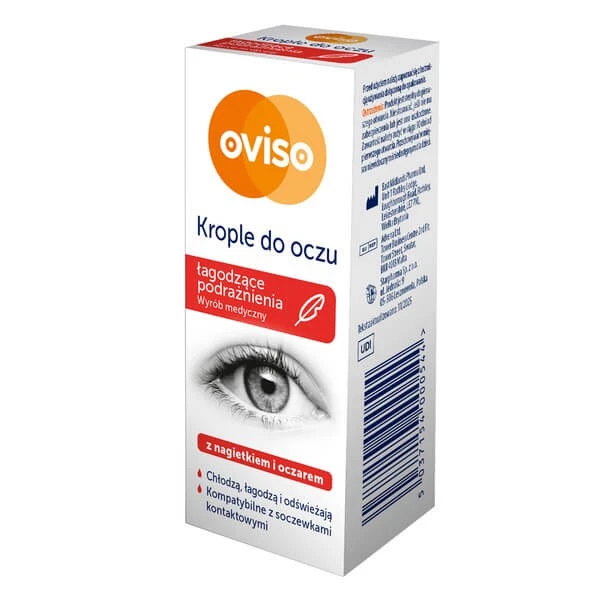 Oviso, Augentropfen zur Linderung von Reizungen, 10 ml