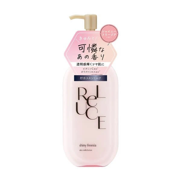 Reluce, Skin Milk Lotion, Körperlotion mit dem Duft von Birne und Freesie, Shiny Freesia, 300 ml