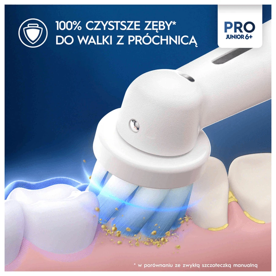 Oral-B, Pro Junior 6+, Frozen, spazzolino elettrico