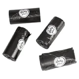 Duvoplus Classic, sacchetti per cacca di cane, nero, 4 x 20 pezzi.