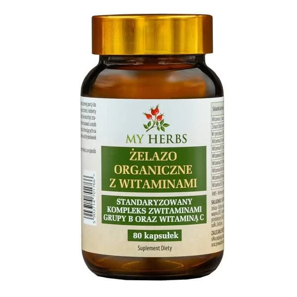 My Herbs Bio-Eisen mit Vitaminen, Kapseln, 80 Stück