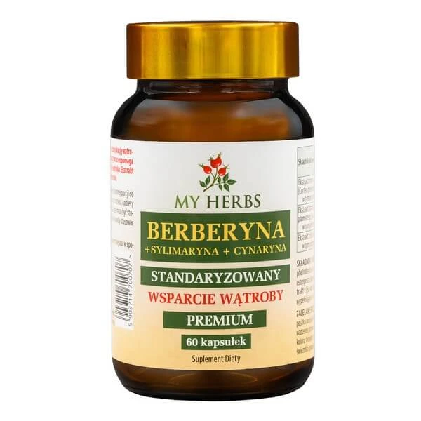 My Herbs Berberin + Silymarin + Cynarin, Kapseln, 60 Stück