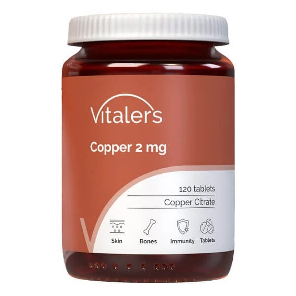 Vitalers Kupfer 2 mg, Tabletten, 120 Stück