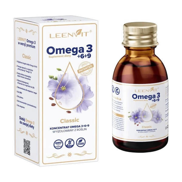 Leenvit Omega 3 Classic, flüssig, 125 ml