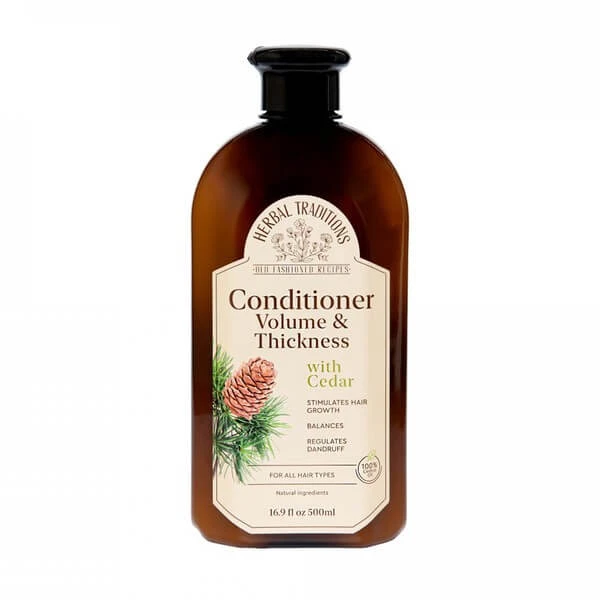 Herbal Traditions, Zedernholz-Haarspülung, 500 ml