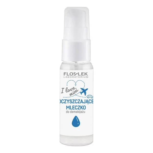 Flos-Lek I love mini, reinigende Make-up-Entferner-Milch, 30 ml