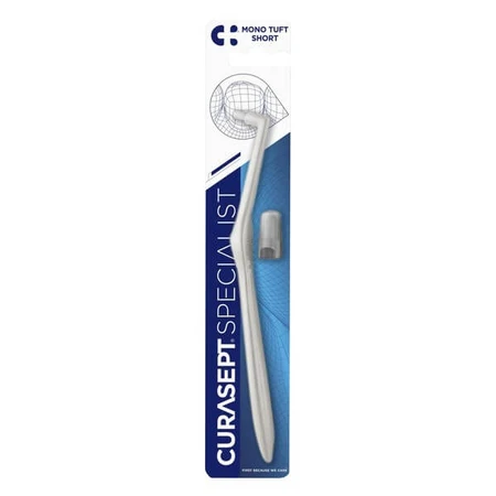Curasept Mono Tuft Short, single-bristle short toothbrush, 1 pc.