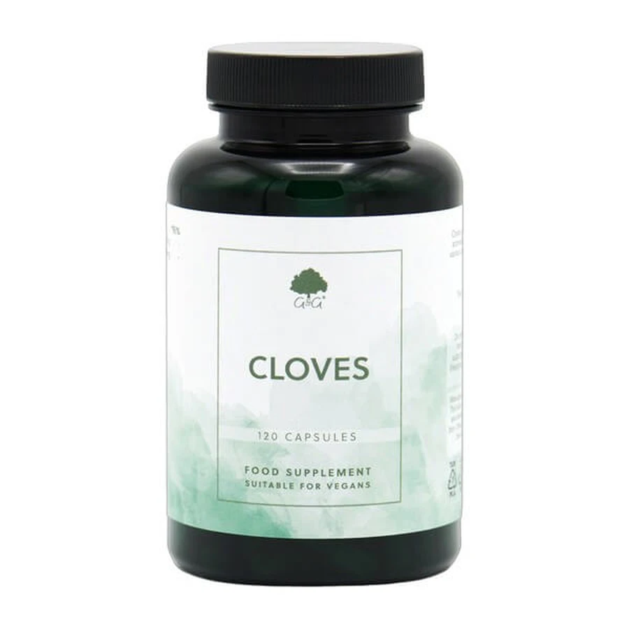G&amp;G, Cloves 500 mg, kapsułki, 120 szt.: ceny i cechy