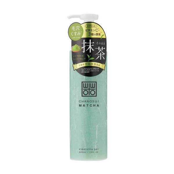 Cha No Sui, Matcha-Gesichtswaschgel, sanftes Reinigungsgel, 300 ml