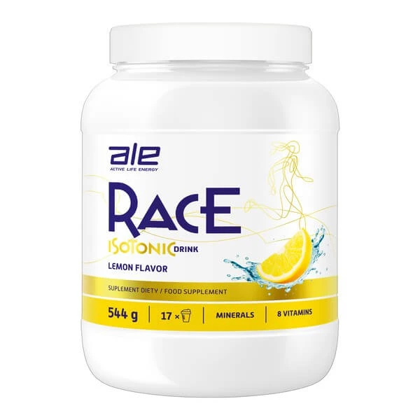 Ale Race Isotonisches Getränk Zitronengeschmack, Pulver, 544 g