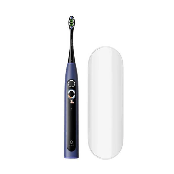 Oclean X Lite, Schallzahnbürste mit Etui, dunkelblau, 1 Stk