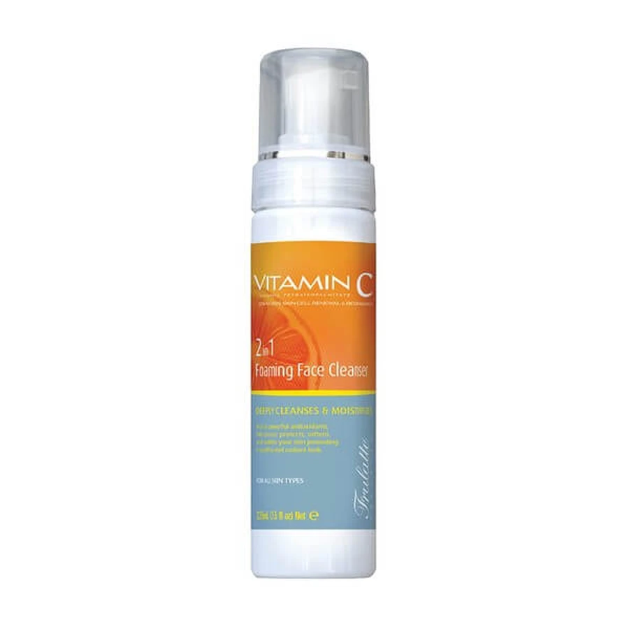 Frulatte Vitamin C Foaming Face Cleanser, produs de curățare facială purificator, 225 ml