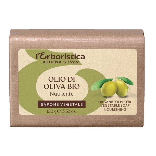 L'Erboristica, Pflanzliche Seife mit Olivenöl, 100 g