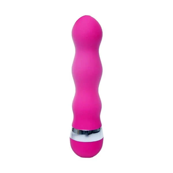 Boss of Toys, Vibrator-Mini Wand, rosa gewellt, 1 Stk