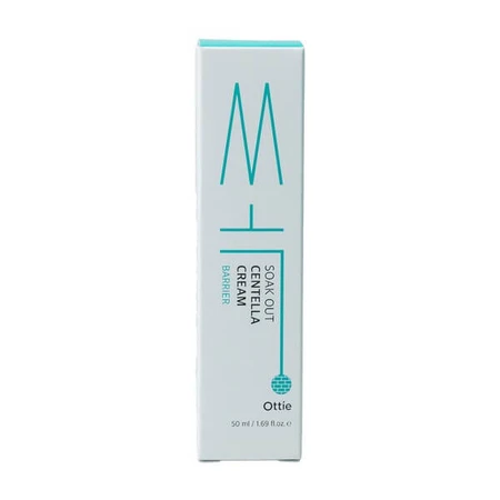 Ottie Soak Out, moisturizing face cream with Centella Asiatica, 50 ml