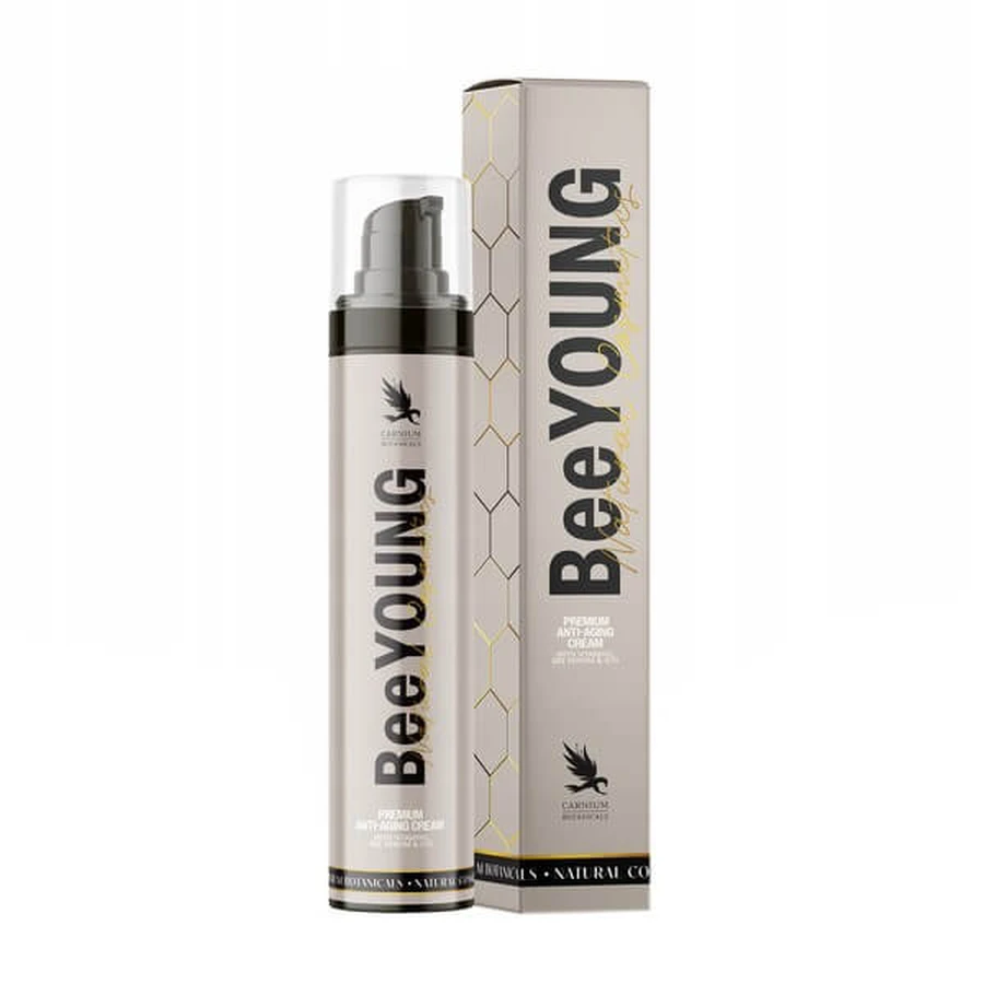 Carnium Botanicals BeeYoung, cremă de față întineritoare cu venin de albine, 50 ml