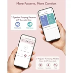 Momcozy M9, Einzelmilchpumpe, Farbe rot, 1 Stk.