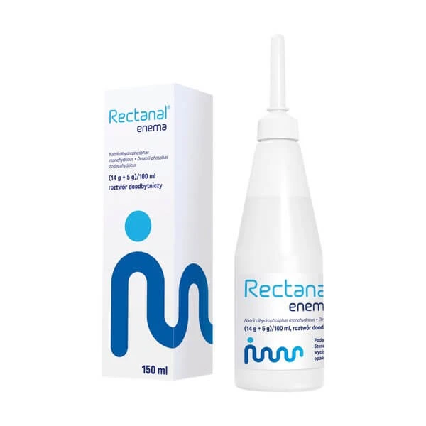 Rektaler Einlauf, rektale Flüssigkeit, 150 ml