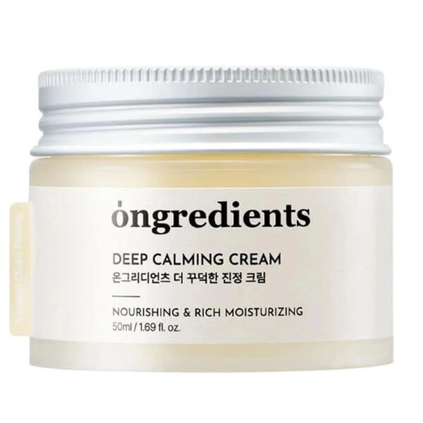 Ongredients Deep calming cream, tief beruhigende, regenerierende Creme, 50 ml