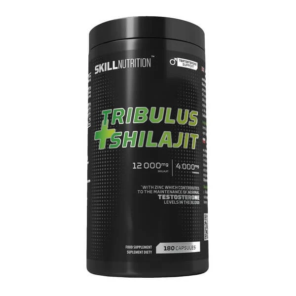 Skill Nutrition Tribulus + Shilajit, Kapseln, 180 Stück