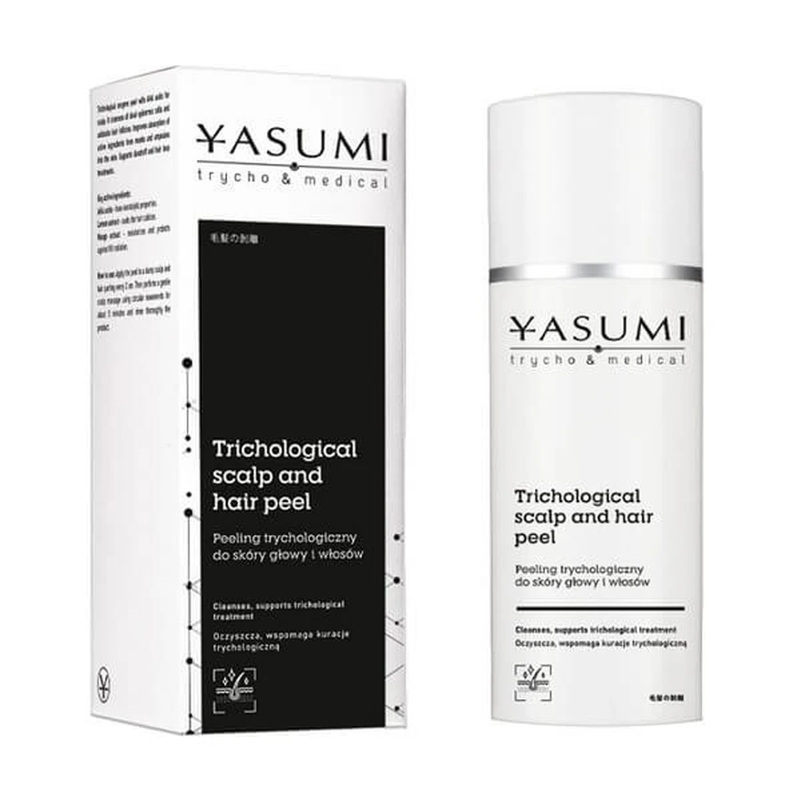 Yasumi Trycho&amp;medical, trichological scrub for scalp and hair, 50 ml