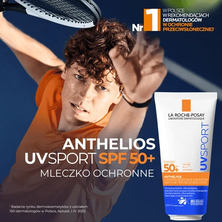 La Roche-Posay Anthelios UVSPORT, beschermende melk, zeer hoge bescherming SPF 50+, 200 ml