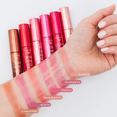 Golden Rose Glow Kiss Getinte Lippenbalsem, kleurende lippenbalsem, 05 CHerry, 3 g