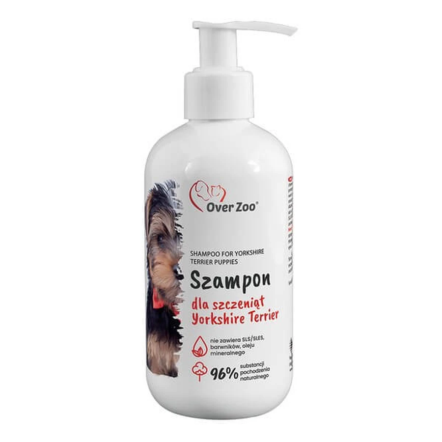 Over Zoo, șampon pentru căței Yorkshire Terrier, 250 ml
