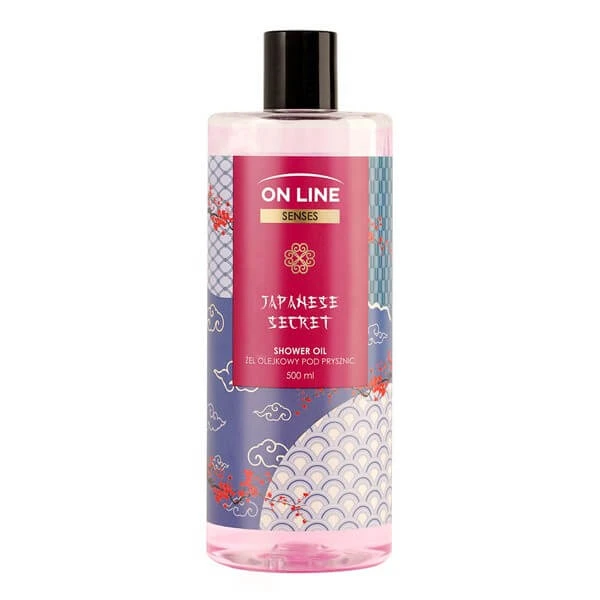 On Line Senses Japanese Secret, Duschgel, 500 ml