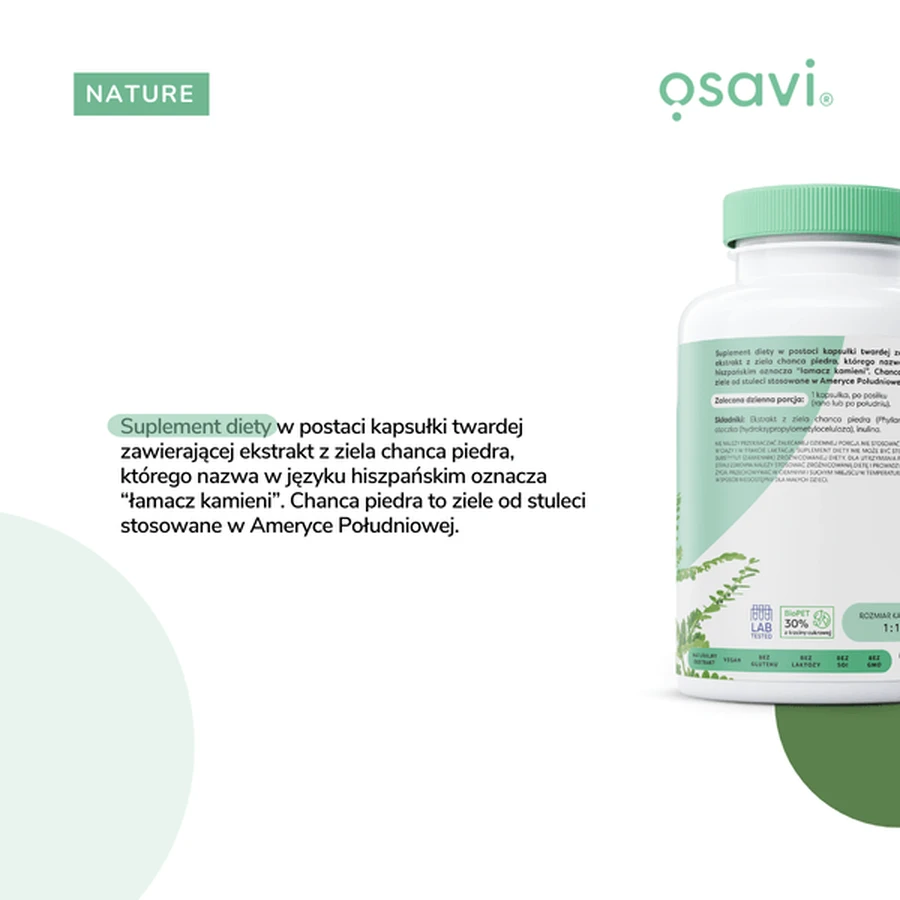 Osavi Chanca piedra 500 mg, capsule tari, 120 buc.