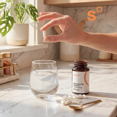 Sundose Vitamine D3 2000 IU, gélules, 60 pcs.