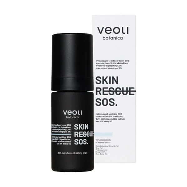 Veoli Botanica Skin Rescue SOS, beruhigende und lindernde Creme, 30 ml