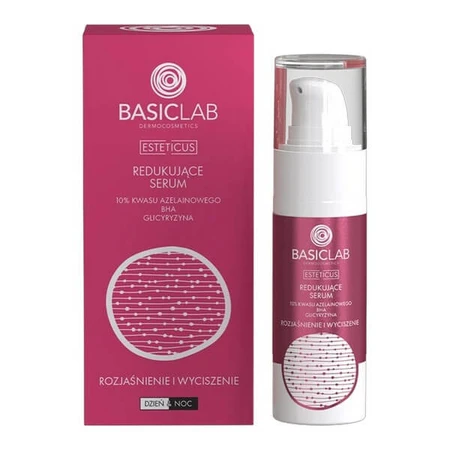 BasicLab Esteticus, ser reducător 10% acid azelaic, BHA, Glycyrrhizin, 30 ml