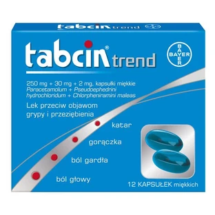 Tabcin Trend, capsule moi, 12 buc.